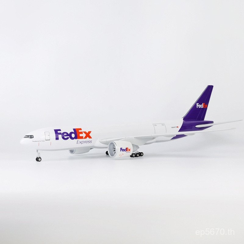 Civil Airlines Federal Airlines จําลองของขวัญตกแต่งเครื่องบิน Freight FedEx Boeing ของขวัญเครื่องบิน