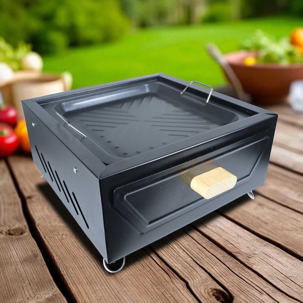 WOODPACK เตาย่างบาร์บีคิวกลางแจ้งแบบพกพา เตาย่างถ่าน - sk201 -NIEL88