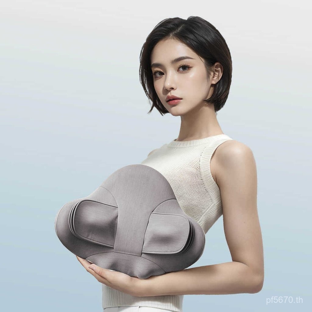 เครื่องนวดกระดูกสันหลังส่วนคอ Lefan Cloud Dring Massageing Oblique Square Muscle Pillow หมอนรองคอ 2Z