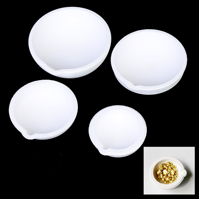HotSaleFunFindsS อุณหภูมิสูงควอตซ์ Silica Crucible สําหรับเครื่องมือเครื่องประดับทองและเงิน TG917