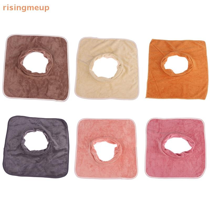 [risingmeup] 35*35 ซม. หนา Beauty SPA ตารางนวด Planking Face Towel พร้อมเตียงหลุมใหม่