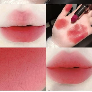ลิปสติกเนื้อแมตต์กำมะหยี่ ลิปสติก Gege Bear Lipstick เรียบหรู สีชัด กันน้ํา ติดทนนาน B154