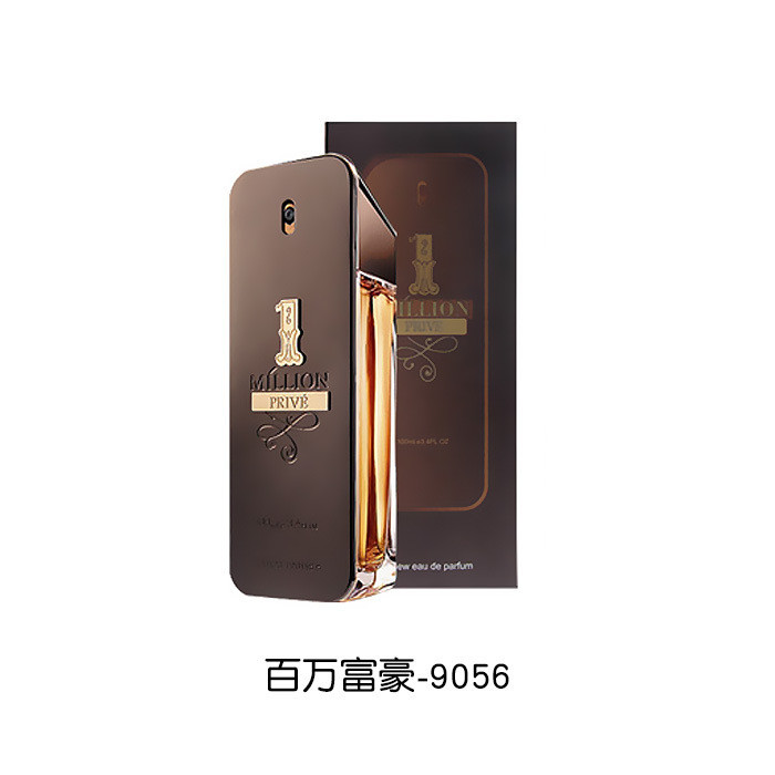สินค้าใหม่ Gold Millionaire prive prive Mens Perfume 100ml Temptation Woody Leather Fragrance
