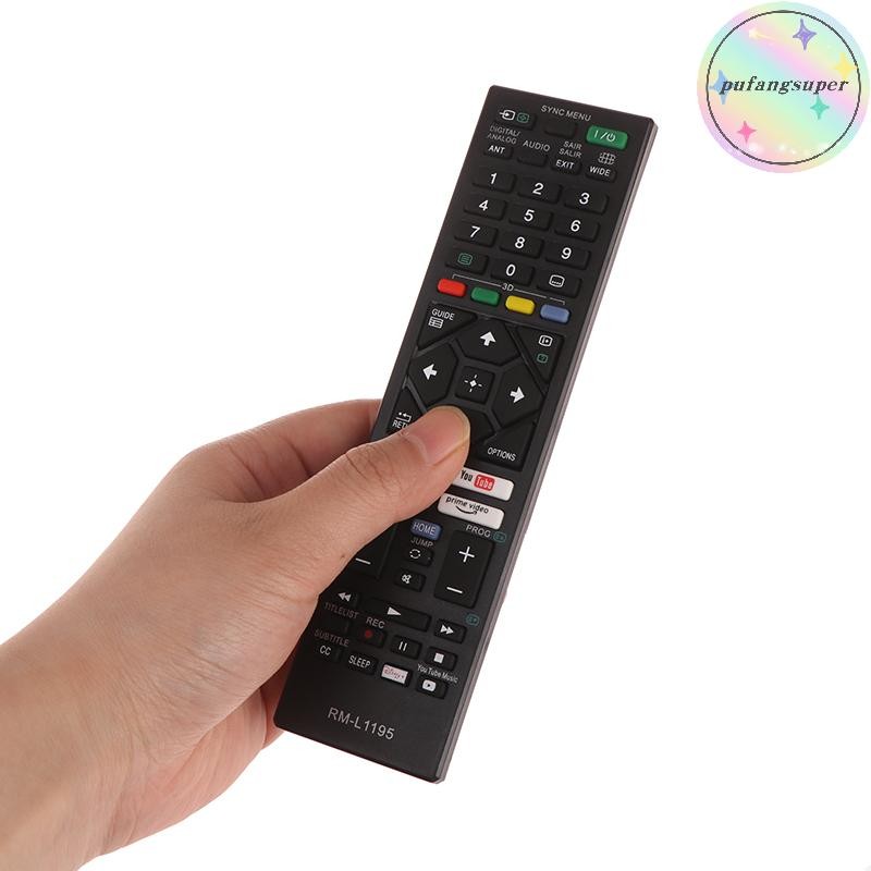 Pufangsuper Universal สมาร์ททีวีรีโมทคอนโทรลสําหรับ Sony LCD LED Bravia TV RM-L1195 RM-YD005 RM-YD09