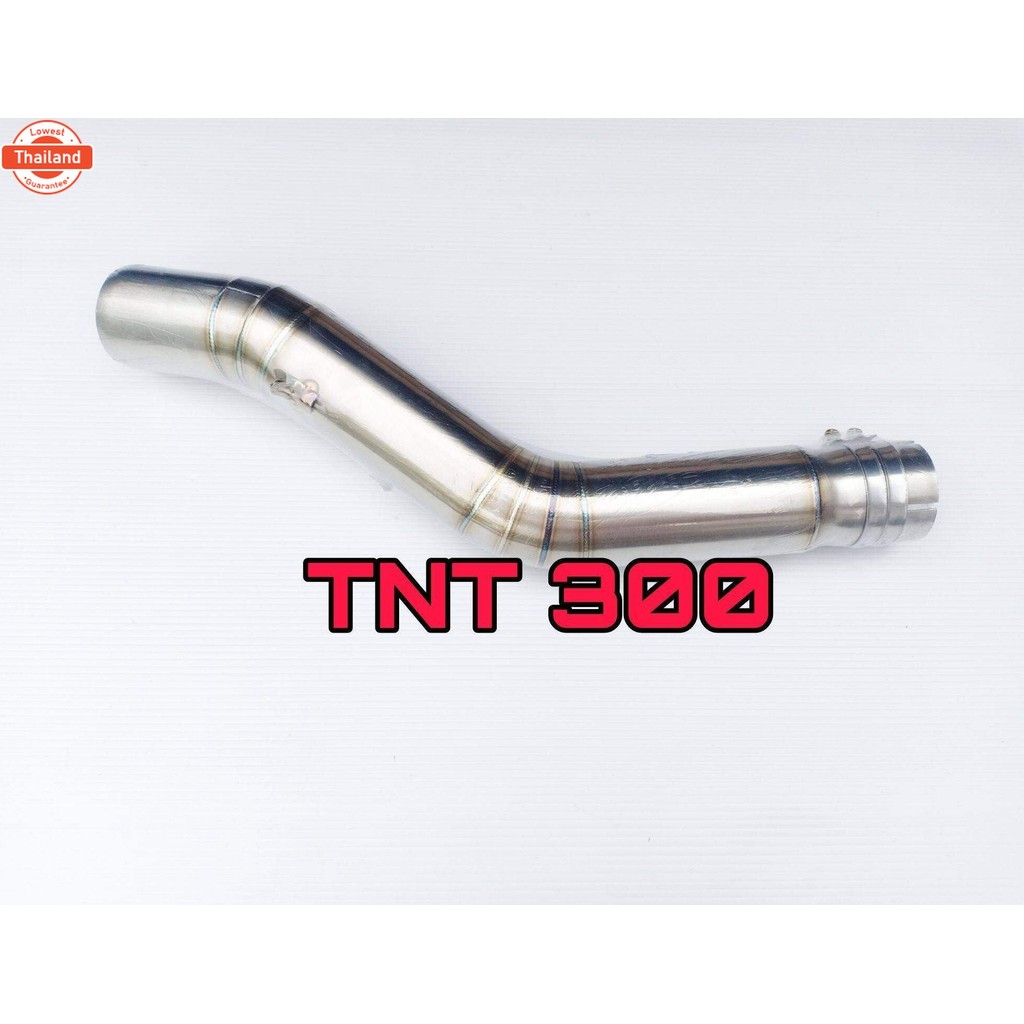 ท่อสลิปออน BENNELLI TNT300 เเนลลี่ ทีเอ็นที300 สวมปลายท่อแต่งขนาด 2 นิ้ว51 มม.
