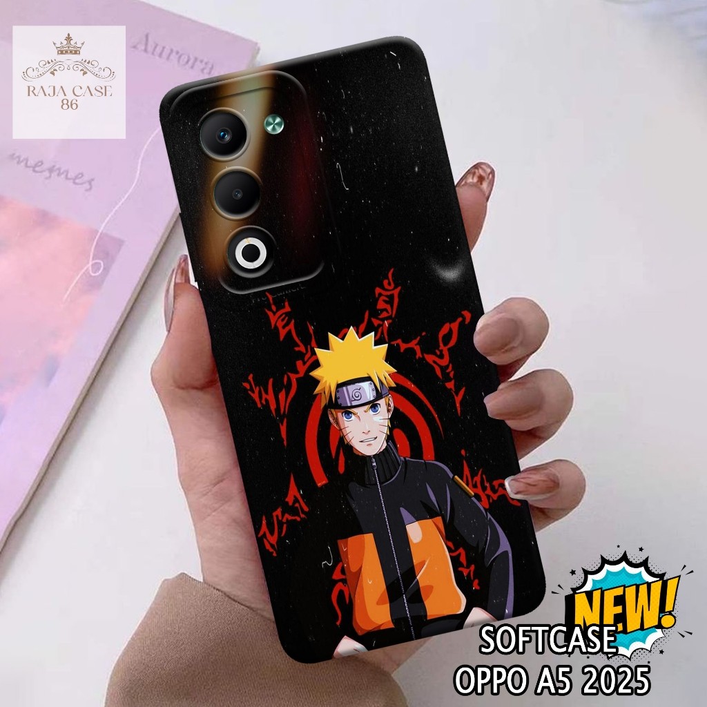 เคส HP Oppo A5 2025 - Rajacase - เคส Oppo A5 2025 - เคสอนิเมะ Motif - กันรอยมือถือ - Oppo A5 2025 - 
