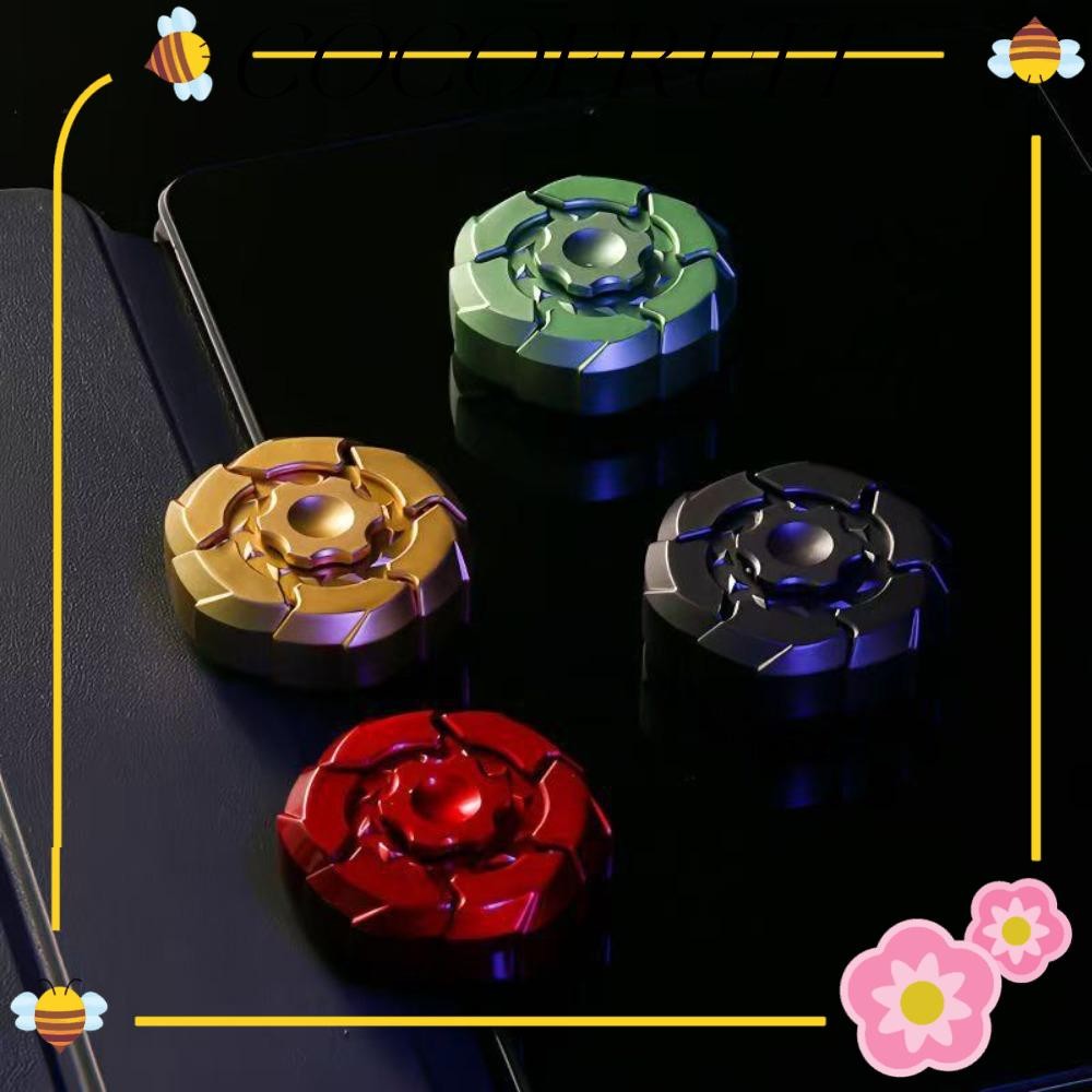 COCOFRUIT เด็ก Hand Spinner Antistress, ความเครียดบรรเทาแม่เหล็ก Mech Luminous Fidget ของเล่น,ของเล่นอินเทรนด์เงียบหมุน ABS Fidget Spinners Gyro เด็กของขวัญ