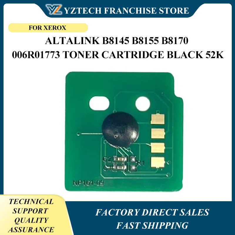 4pcs ชิป 006R01771 006R01772 สําหรับ Xerox AltaLink B8145 B8155 B8170 006R01773 ตลับหมึกสีดํา 52K
