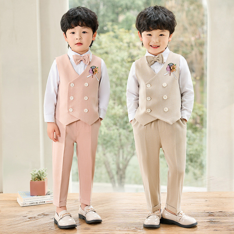ชุดสูทเด็กผู้ชาย 1-15 ปี หล่อเท่ มีสไตล์ เหมาะกับวันเกิด งานแต่งงาน และพิธีจบการศึกษา