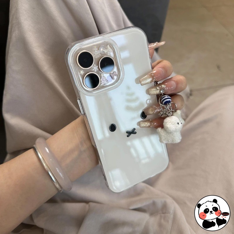 น่ารัก Rilakkuma เคสโทรศัพท์สุนัขจี้สําหรับ Vivo X200 X200S S30 Pro Mini FE X100 Ultra X100S X90 X80