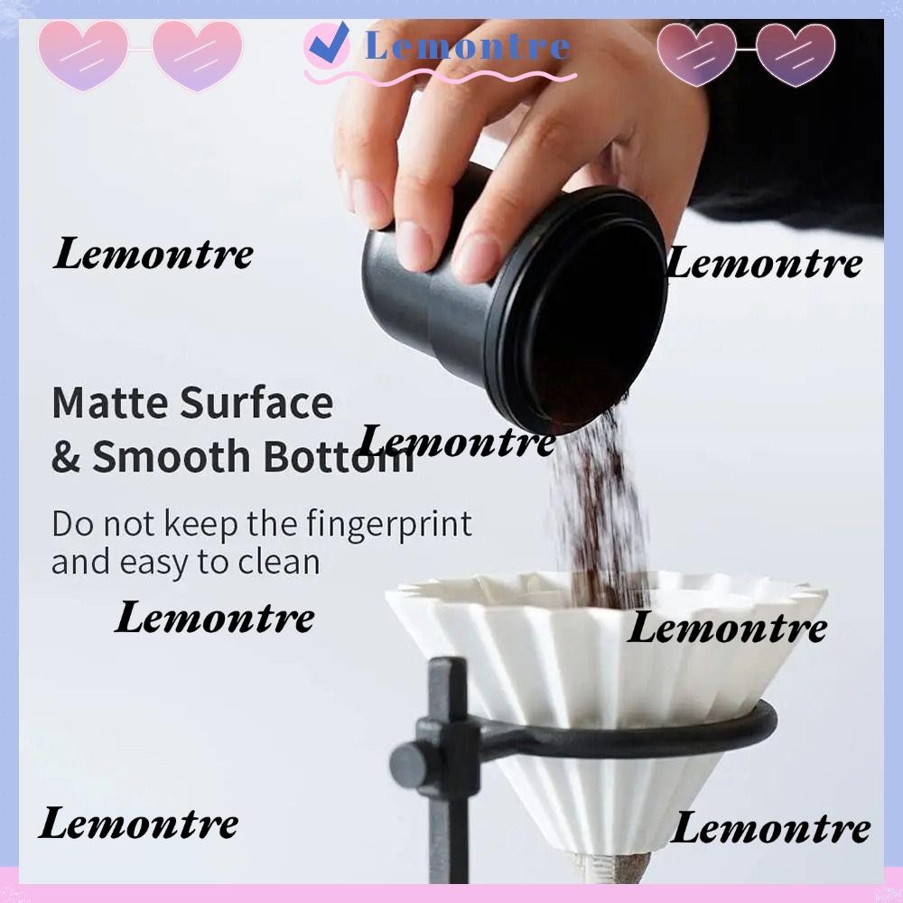 LEMONTRE Espresso Dosing Cup, Espresso Essentials Universal Coffee Dosing Cup, Coffeeware 58ml Stack