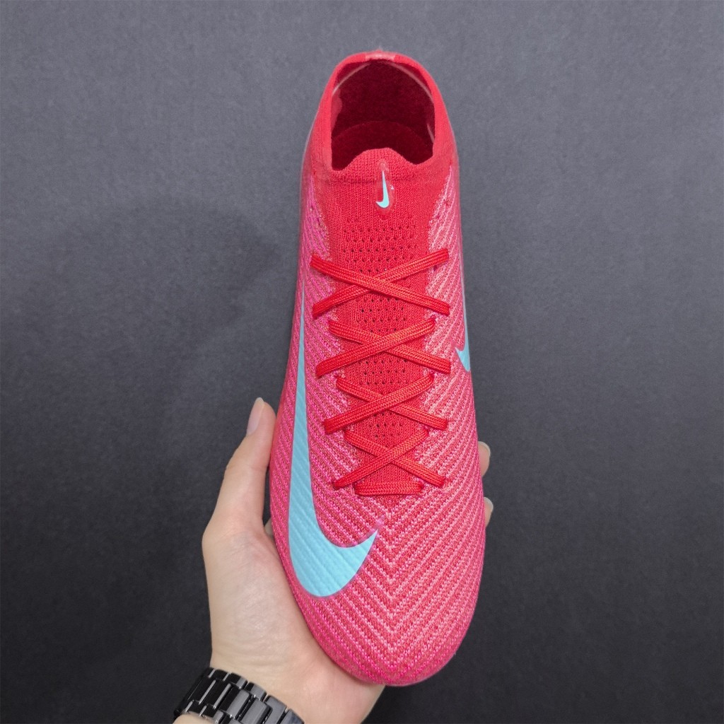 รองเท้าฟุตบอล ฉ 36-45 ผู้ชายกลางแจ้งถักสีแดงกันน้ําและทนทานรองเท้าฟุตบอล - รูปที่ 3