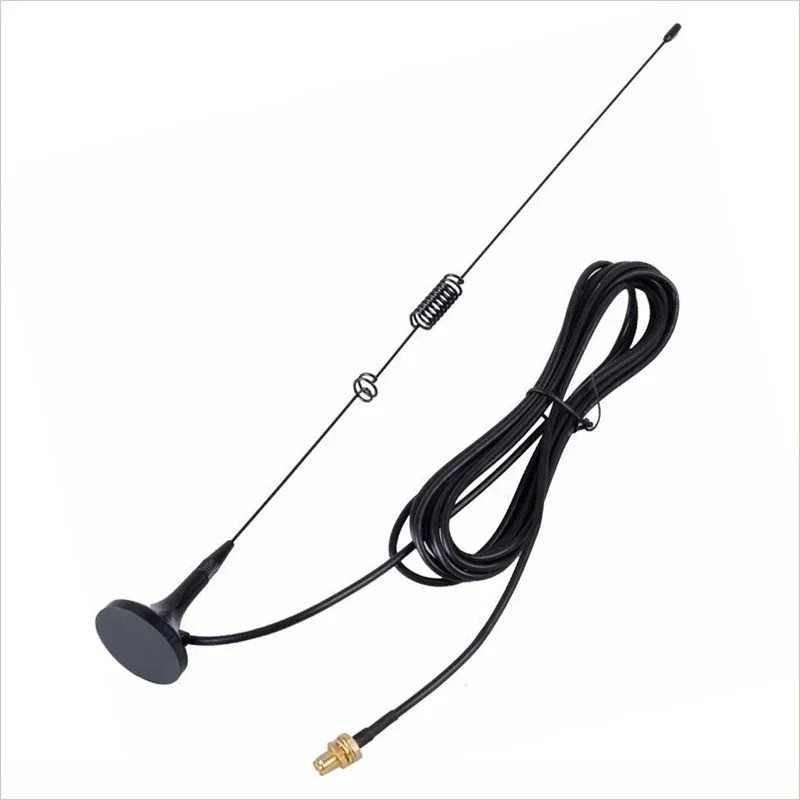 นาโกย่า UT-106UV แฮมวิทยุเสาอากาศแม่เหล็ก VHF UHF Dual Band SMA-Female สําหรับ Baofeng BF-888S UV-5R