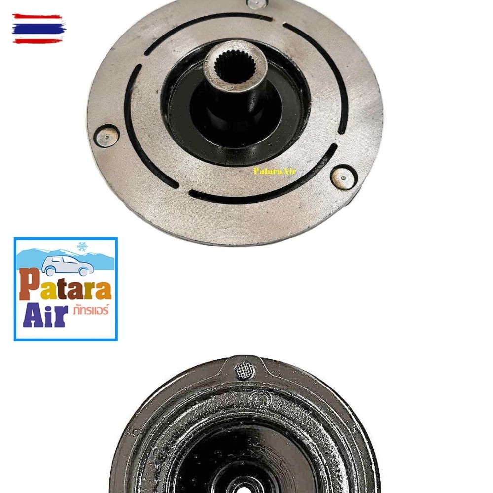 หน้าคลัชคอมแอร์ 10PA15C,10PA17C,10PA20C แผ่น หน้าคลัช เดนโซ่ ฝา คลัชท์คอมแอร์ Denso 10PA