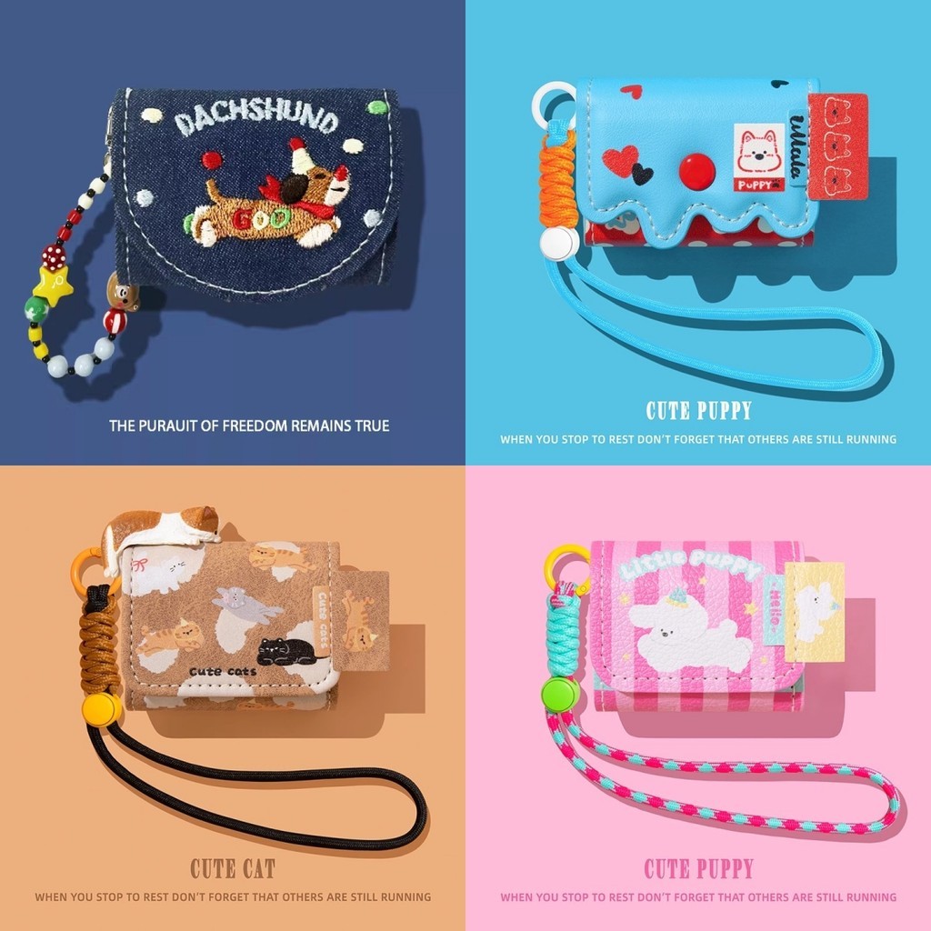 สําหรับ Huawei FreeBuds SE4 ANC กรณีหนังนุ่มการ์ตูน Dachshund ลูกสุนัขสุนัขแมวน่ารัก Clear Soft Case เหมาะสําหรับ HuaWei FreeBuds SE4 ANC เปลือกกันกระแทกแขนป้องกัน