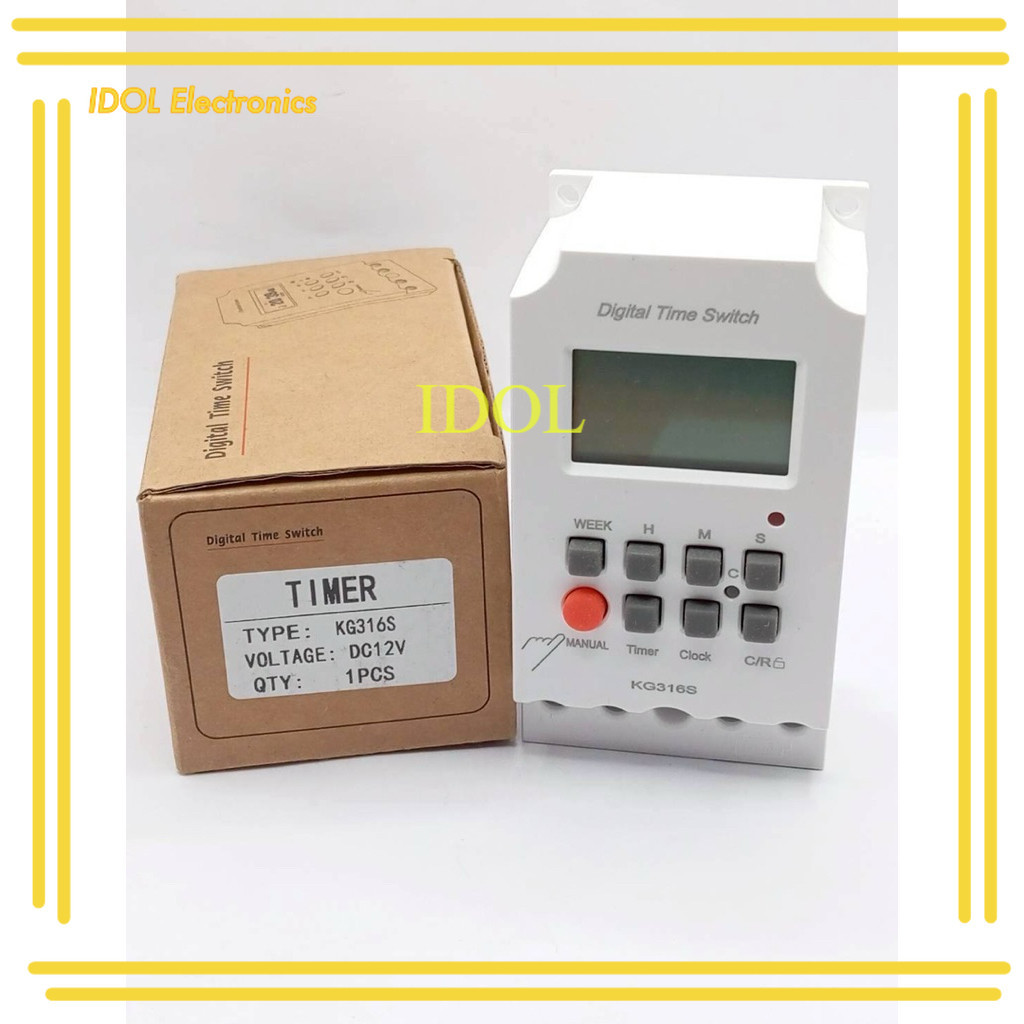 สุดคุ้ม KG316S 12 24 220v KG316S ทามเมอร์เวลา KG316S สินค้าส่งจากไทย ราคาส่ง