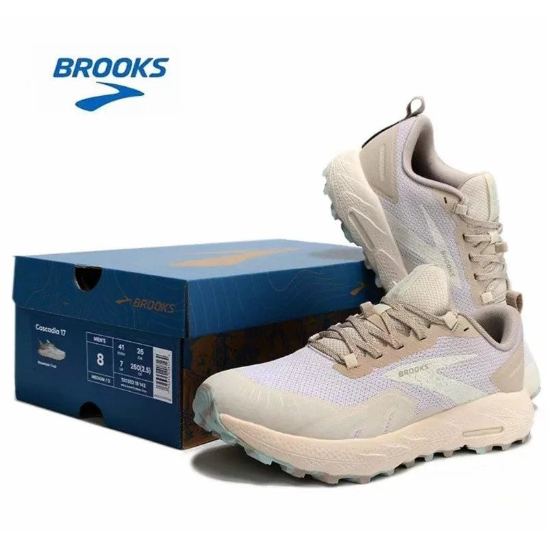 รองเท้าวิ่ง Brooks Cascadia 17 Trail Brooks Trail Running Shoes สําหรับผู้ชาย เหมาะสําหรับฝึกซ้อมและ