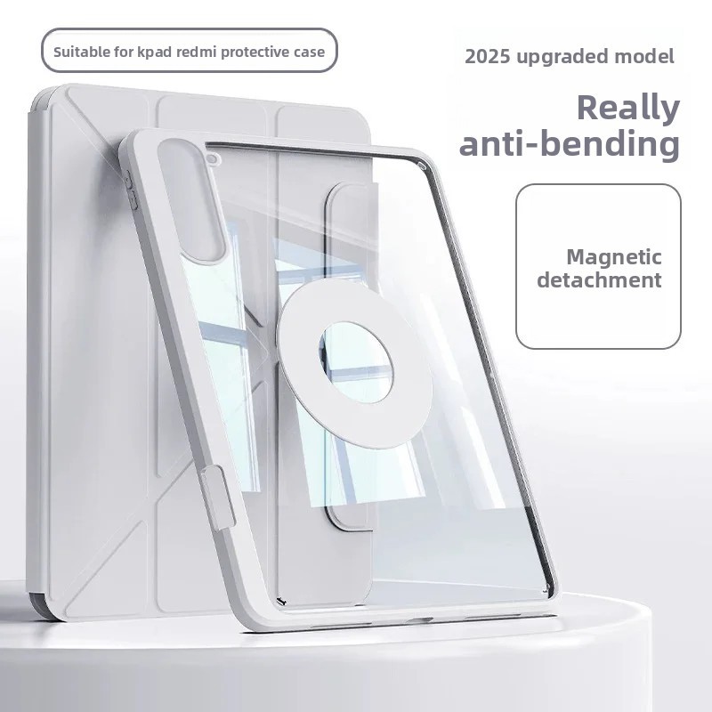 Xiaomi Pad Mini 2025 8.8 นิ้วแท็บเล็ต Magnetic Absorption พร้อมช่องเสียบปากกา 3 + Y พับฝาครอบป้องกันสําหรับ Redmi KPad 8.8 นิ้วแยก Non-Extreme
