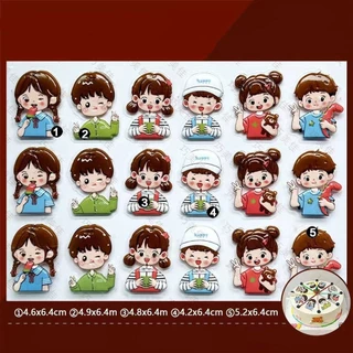 แผ่นลอกลายช็อคโกแลตสำหรับตกแต่งเค้ก ลายรวมการ์ตูน ลายซุปเปอร์ฮีโร่ ลายเจ้าหญิง // 🛒สินค้าพร้อมส่งจากไทย🇹🇭🇹🇭นะคะ🛒