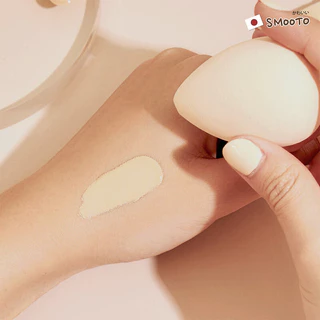 Smooto Japan No More Filter Foundation 8g #Natural Beige รองพื้น Soft Matte สมูทโตะ ปกปิด คุมมัน ไม่ตกร่อง.