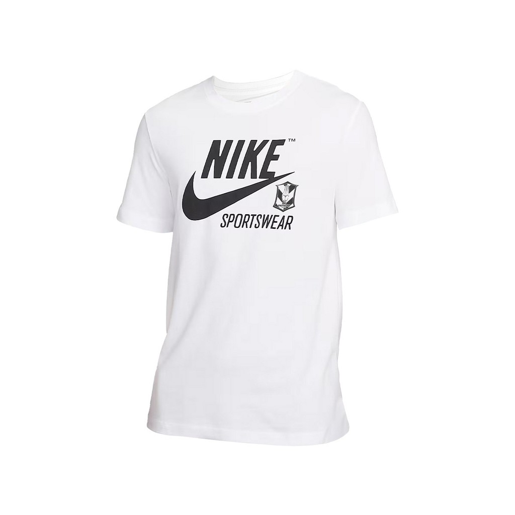 BGPU X NIKE – WHITE TEE 2025/26 (โลโก้ดำ)