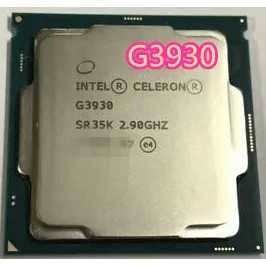 Intel G3930 g3930 CPU 2.9G 51W 2 แกน 2 เกลียว 1151 14NM HD610 DDR4 เดสก์ท็อป PC cpu