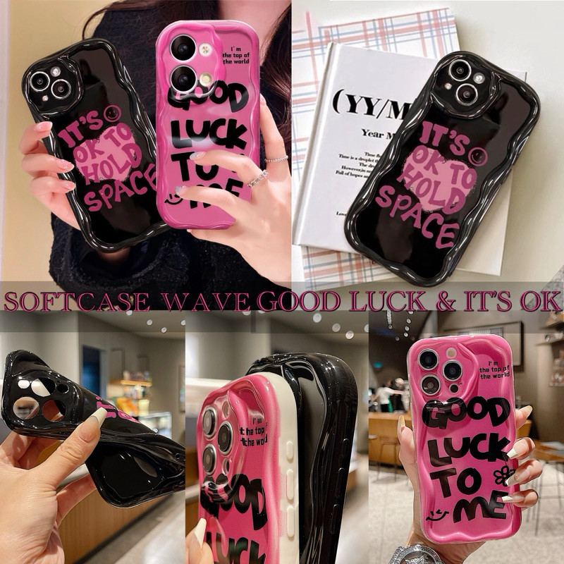 CURLY LUCK CASING สําหรับ REALME NOTE 50 C63 C65 C67 C53 C51 C55 C35 C33 C31 C30 C25 C25S C25Y C21Y 