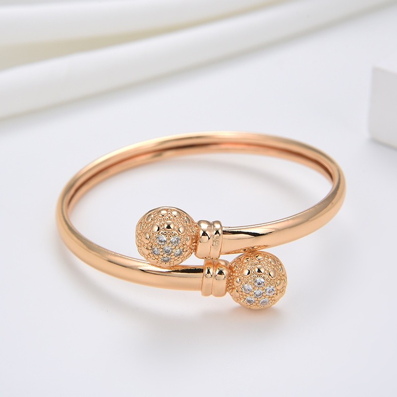 ฟรี สร้อยข้อมือไทเทเนียม Couple RING พร้อมลูกแก้วคริสตัลเพชร xuping 54b พรีเมี่ยมและคุณภาพสูง