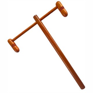 ไม้นวดหลังตัวที กดจุดนวดสะบัก ขนาด 35x45cm ที่นวดหลังไม้กางเ…