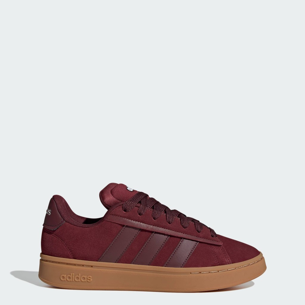 adidas ไลฟ์สไตล์ รองเท้า Grand Court Alpha ผู้ชาย สีแดงเบอร์กันดี JQ3009