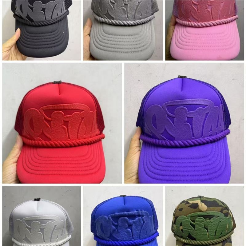 หมวกSyna Truck Hat สไตล์American Street สำหรับผู้ชายและผู้หญิง ปกป้องจากแสงแดด