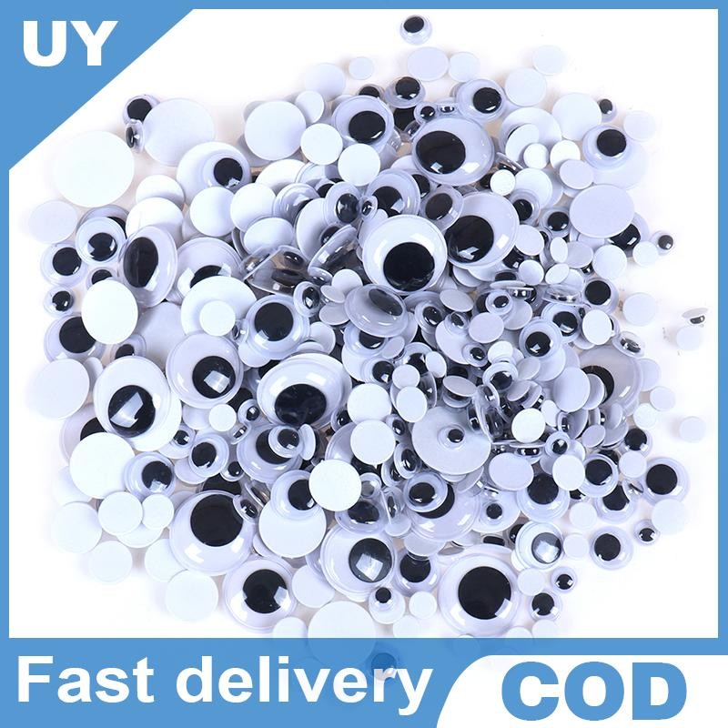 Null Self-กาวผสมEyesสําหรับของเล่นตุ๊กตาGogly wiggly Eyes DIYอุปกรณ์เสริมNull