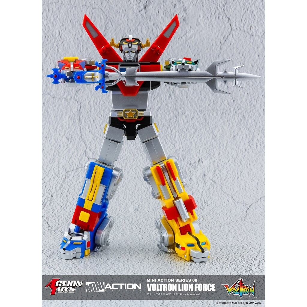 Action Toys 4582119842239 mini action 08 Voltron-Lion force