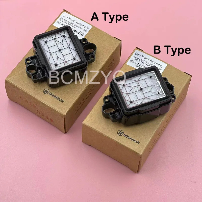 2PCS คุณภาพสูง Inkjet Printer Cap Top Printhead Tapping Station อัพเกรดหมวกหัวสําหรับ Epson i3200 47