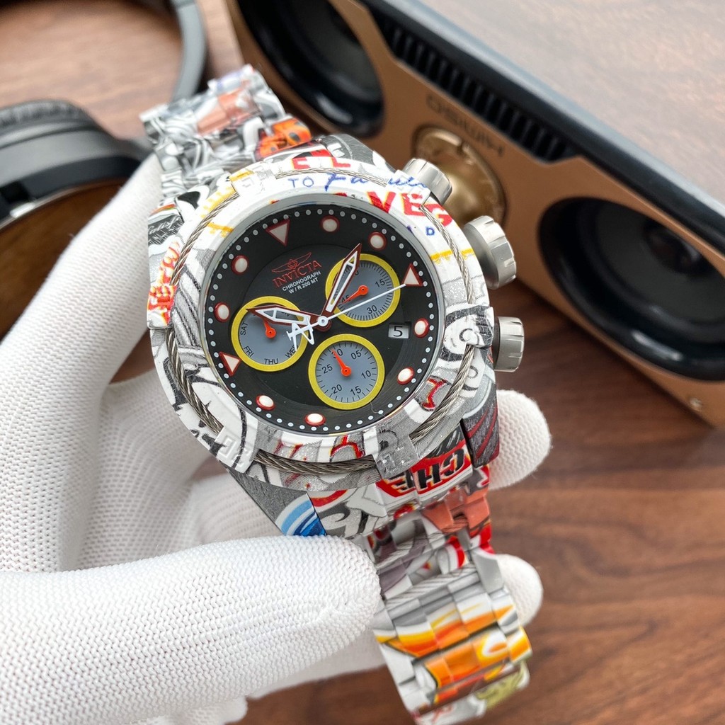 Invicta Invicta Invicta Color Series Hip Hop Domineering Big Dial นาฬิกาชาย