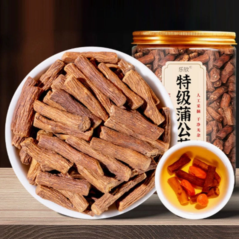 ชา Dandelion Root ชา Changbai Mountain ธรรมชาติ Wild Grade Dandelion Root ลบ Fire Effect Knot LL