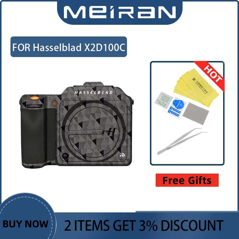 กล้องป้องกันฟิล์มสําหรับ Hasselblad X2D-100C X2D 100C X1D-50C กล้องสติกเกอร์ห่อฟิล์ม Anti-Scratch