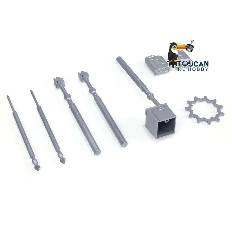 1/16 โลหะตกแต่งอะไหล่อัพเกรดสําหรับ Heng ยาว RC ถัง M1A2 Abrams 3918 ถังอุปกรณ์เสริม TH23061