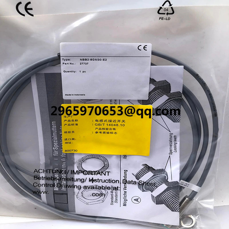 จัดส่งรวดเร็ว เซ็นเซอร์ใหม่ NBB2-8GM40-E0 NBB2-8GM30-E2 NBB2-8GM40-E2 NBB2-8GM30-E0 ในสต็อก