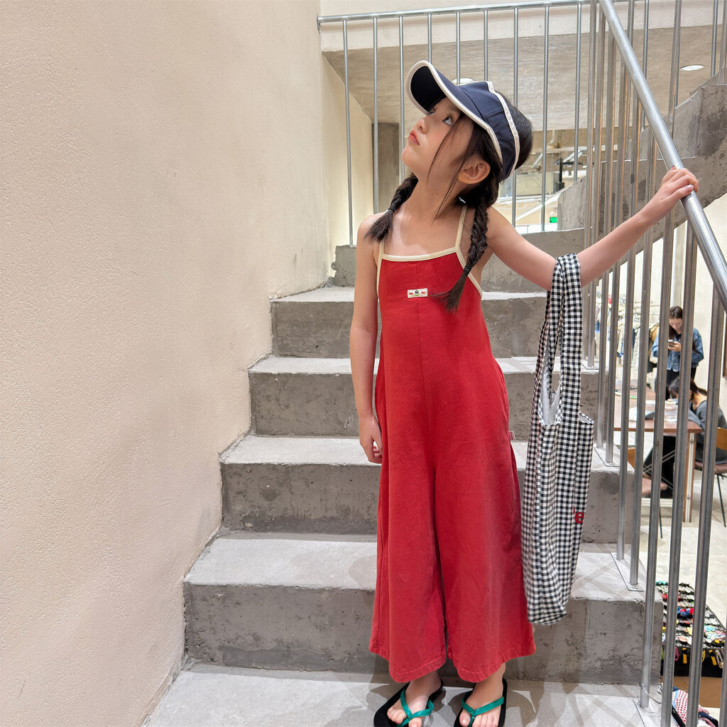 LLT-114 Cross Back Jumpsuit จั๊มสูทสายเดี่ยวดีไซน์เรียบง่ายแต่โดดเด่นด้วยสายไขว้ด้านหลัง (90-130)