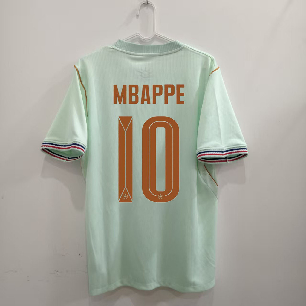 เสื้อทีมชาติ French Away หมายเลข 10 Mbapper เบอร์ 7 เติ้งเบไล เลขที่. เสื้อฟุตบอล เคยเป็น 11 ตัว