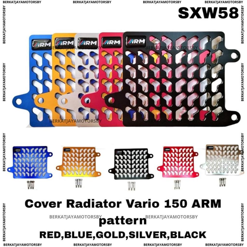 ARM ARUMI RADIATOR COVER NMAX AEROX LEXI VARIO PCX ADV 150 160 FULL CNC RADIATOR COVER