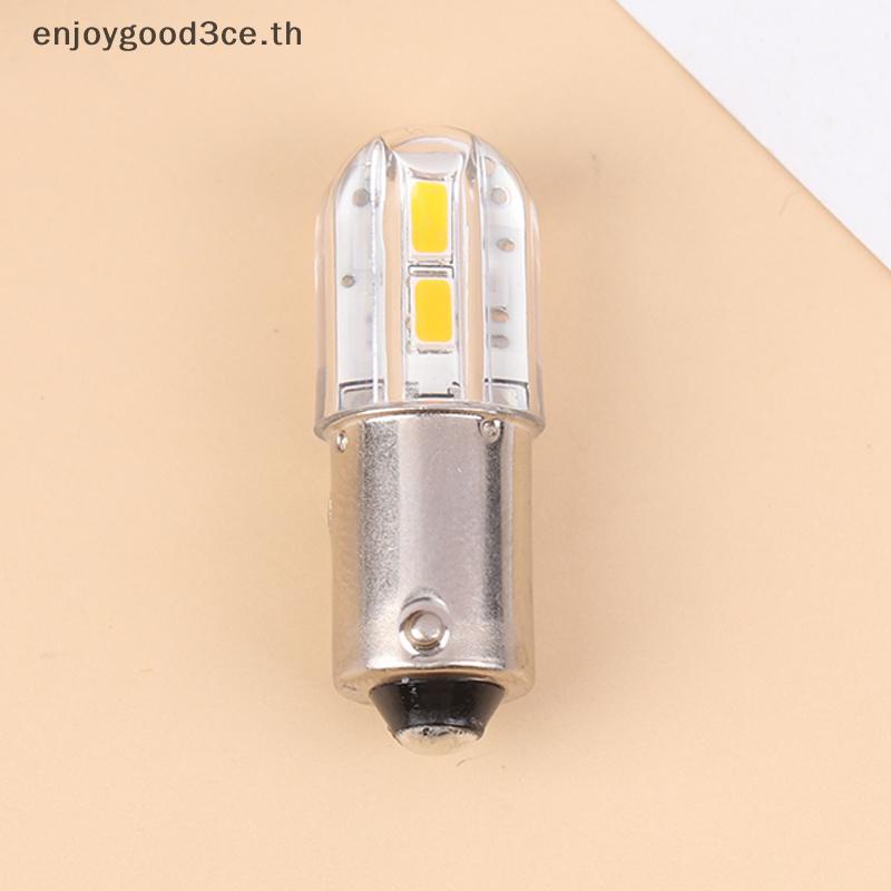 L & Z BA9S หลอด LED 6V อัพเกรดหลอด 4LED เปลี่ยนโคมสําหรับไฟฉายไฟหน้ามอเตอร์จักรยานเครื่องมือหลอดไฟ L