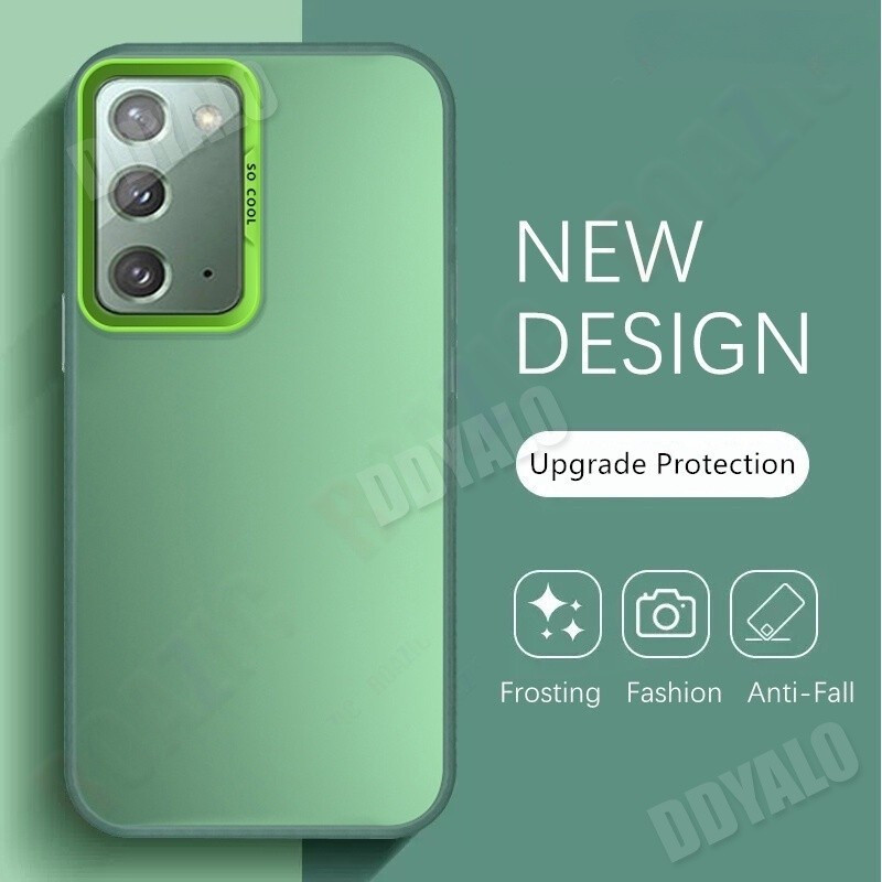 เคสโทรศัพท์สําหรับ Samsung Galaxy Note 20 4G/Note 20 5G/Note 20 Ultra Metallic Aurora Skin Casing หรูหราสีสันซิลิโคนกันกระแทกคลุมทั้งหมดป้องกันลายนิ้วมือปกหลัง