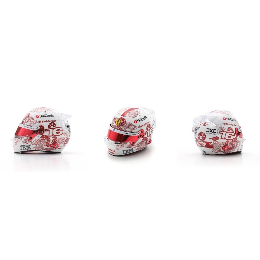 Looksmart 1/5 Ferrari F1 2025 China Grand Prize Cello Claire Helmet Resin Car Model Brand New Pre-Or