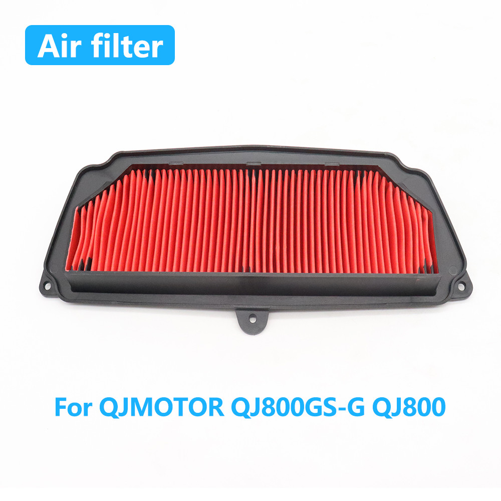 รถจักรยานยนต์กรองอากาศไหลสูงสําหรับ QJMOTOR QJ800GS-G QJ800 QJ800GS 800GS เครื่องยนต์ไอดีทําความสะอา