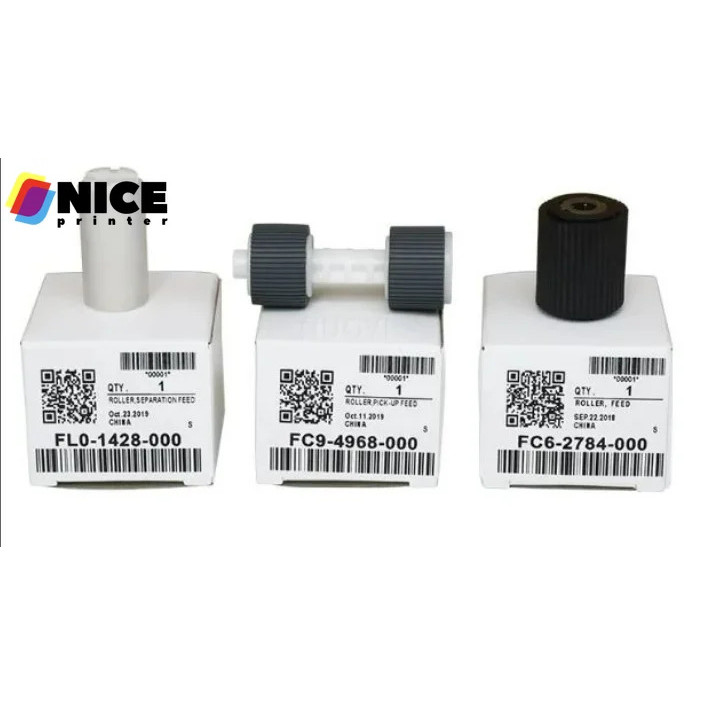 1X FC9-4968-000 FL0-1428-000 FM1-N521-010 FC6-2784-000 FL0-3193-000 DADF Pickup Separation Feed Roll