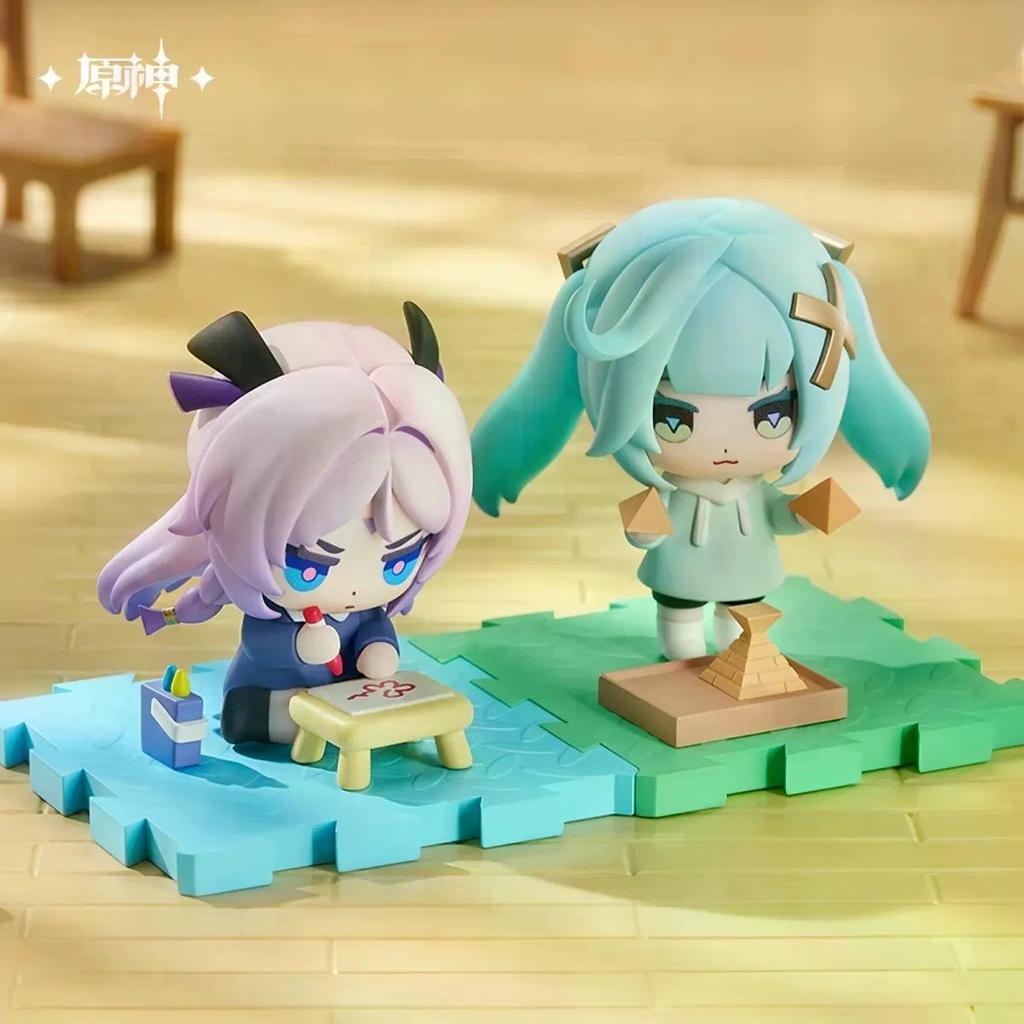 2026 สไตล์ใหม่ [Genshin Genshin Dream Series รุ่น Q กล่องปริศนากล่องไข่ Genshin Genshin Genshin20260