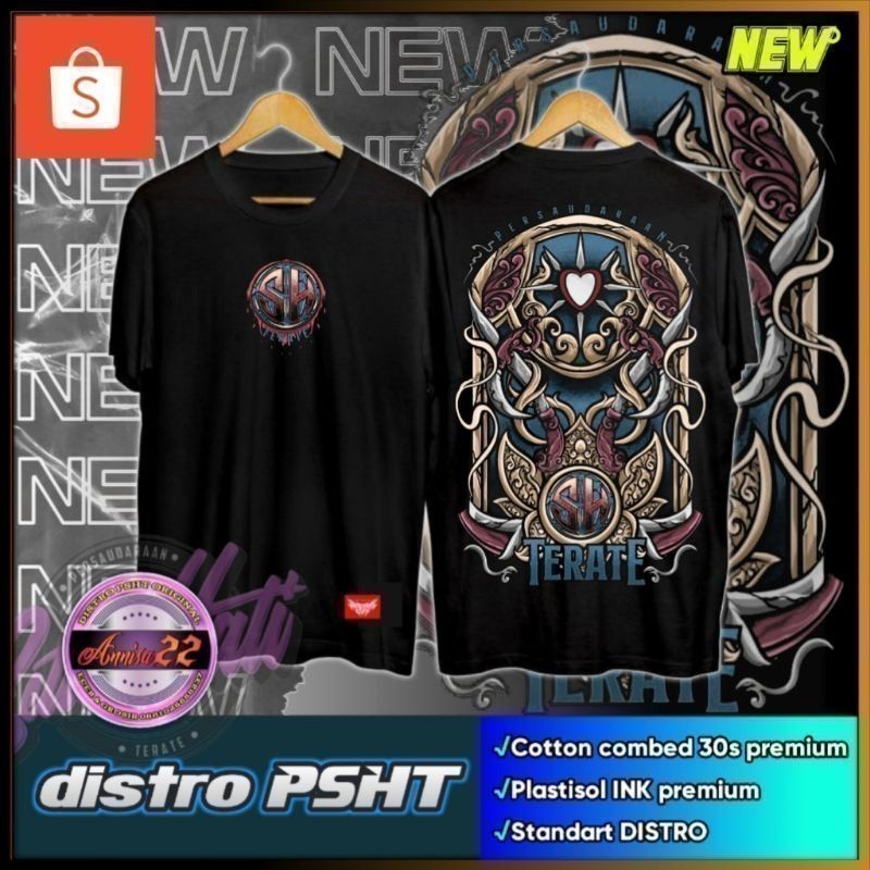 Kaos fashion 2025 Psht Sh Terate เสื้อยืดดีไซน์ Atwork ใหม่