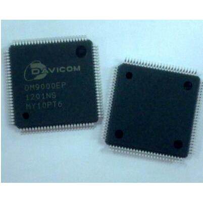 คอนโทรลเลอร์ DM9000EP DM9000 QFP100 นําเข้านาฬิกา BOM ดั้งเดิม